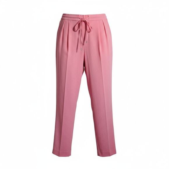 Zara Tapered Pull on Pants Pink Womens Size X Large - Picture 1 of 5